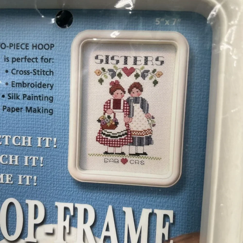 Easy Street Crafts SF57C Rectangle Hoop-Frame 2‎ Parts 5